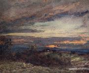 John Constable Hampstead Heath,sun setting over Harrow 12 September 1821 china oil painting reproduction